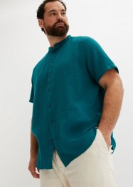 Overhemd met korte mouwen van mousseline, John Baner JEANSWEAR