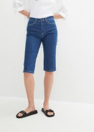 Slim fit high waist jeans bermuda, John Baner JEANSWEAR