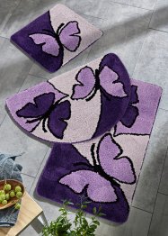 Getufte badmat met vlinders, bpc living bonprix collection