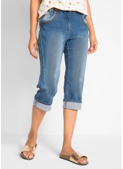 Slim fit jeans van katoen, mid waist, bpc bonprix collection