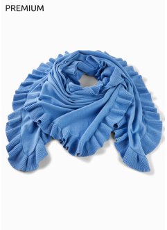 Driehoekige XXL sjaal met zijde, bpc selection premium