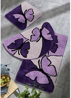 Getufte badmat met vlinders, bpc living bonprix collection