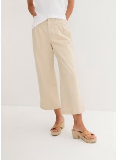 Wide leg jeans met high waist en comfortband, bpc bonprix collection