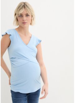 Zwangerschapsshirt / voedingsshirt in wikkellook, bpc bonprix collection