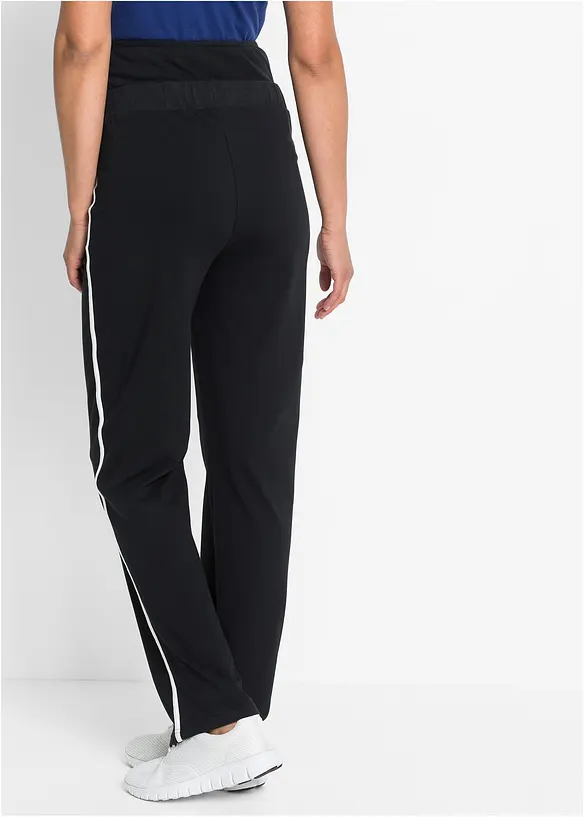 Zwangerschaps-joggingbroek van biologisch katoen, straight leg, bonprix