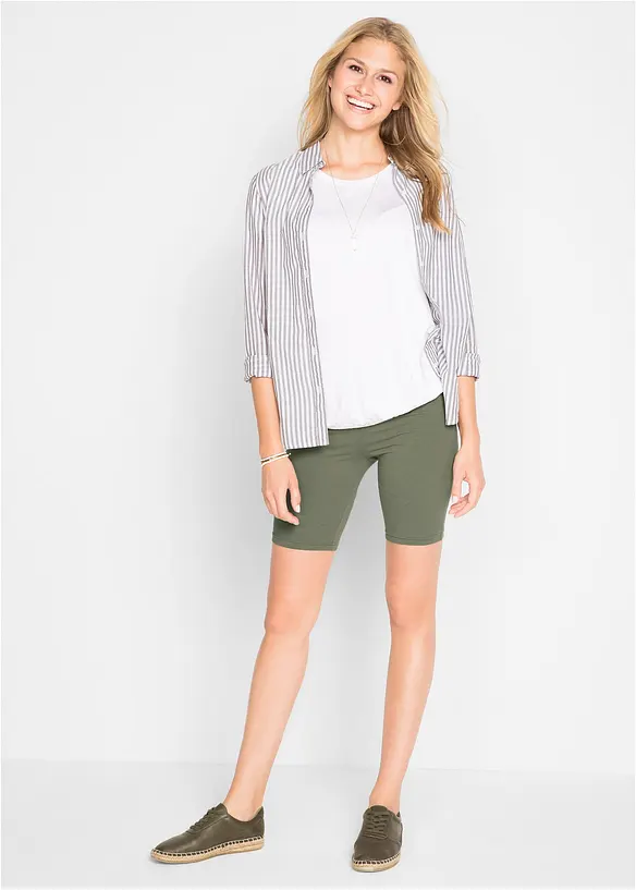Biker short (set van 2), bonprix