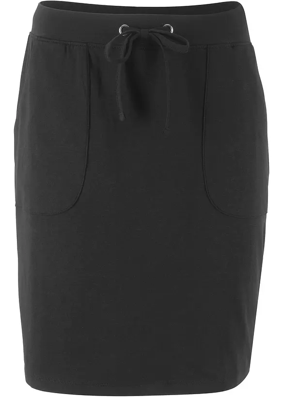 Stretch rok van biologisch katoen met stretch, bonprix