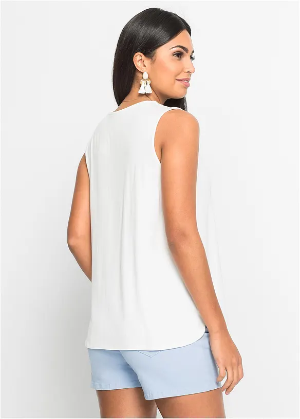 Top in een zachte viscosemix, bonprix