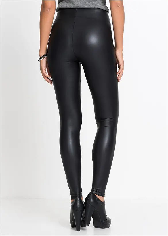 Legging van imitatieleer met coating, bonprix