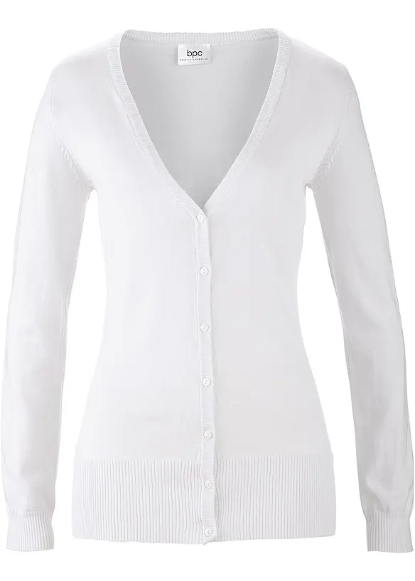 Basic vest met knoopsluiting, bonprix
