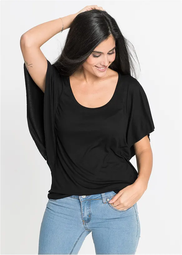Shirt met vleermuismouwen, bonprix