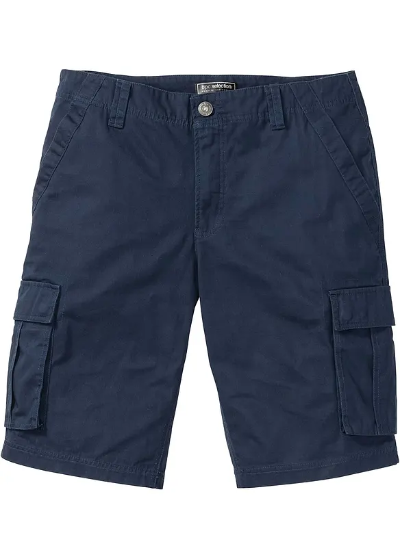 Cargo bermuda van katoen, relaxed fit, bonprix