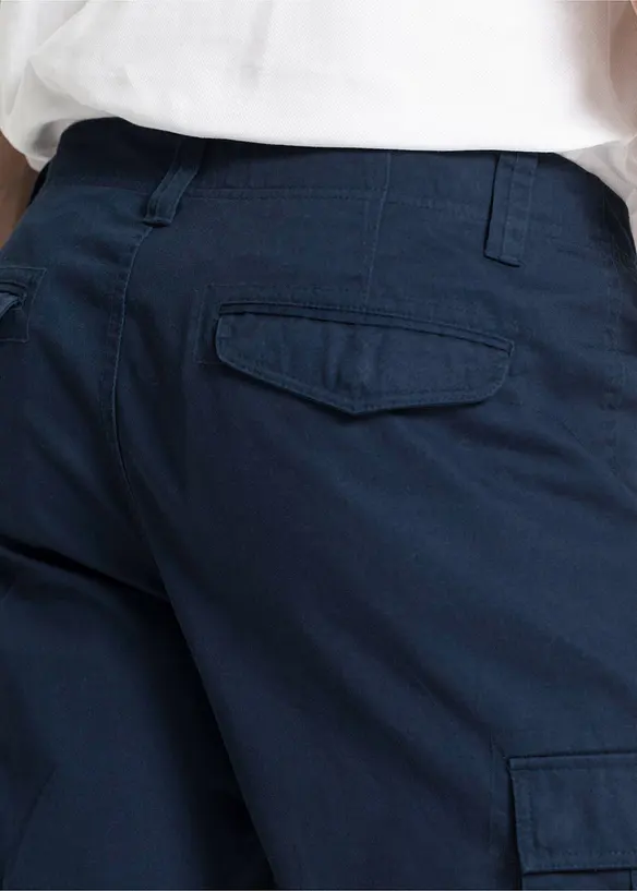 Cargo bermuda van katoen, relaxed fit, bonprix