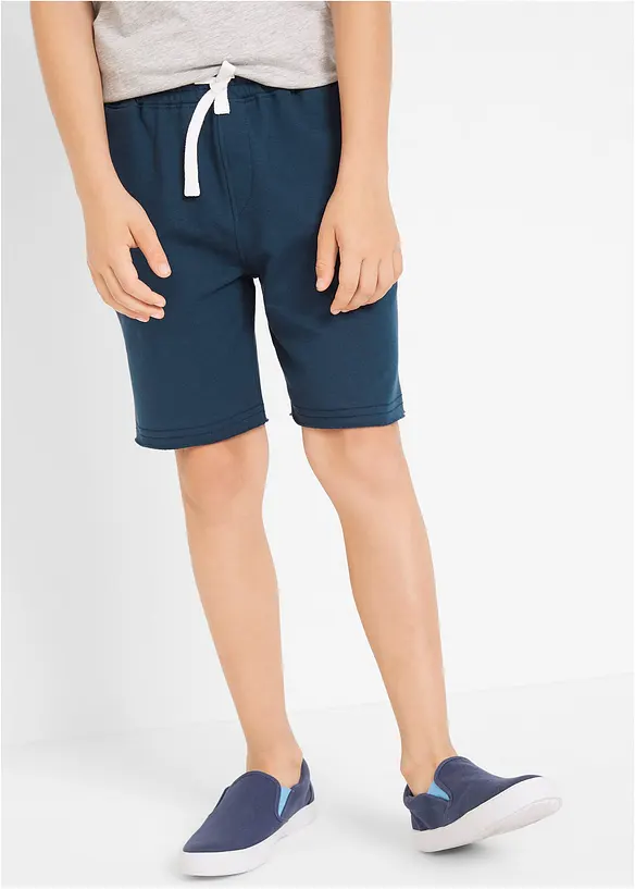 Sweat bermuda in een zachte katoenmix (set van 2), bonprix