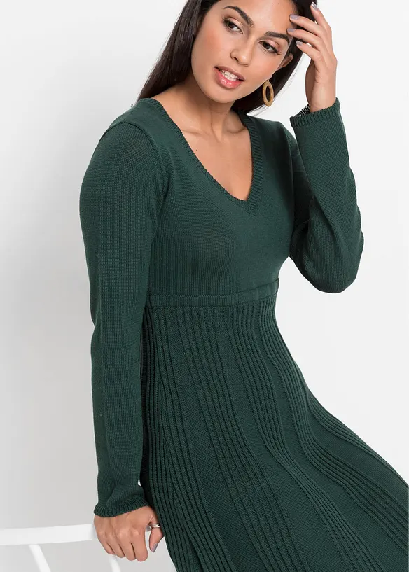 Gebreide jurk, bonprix