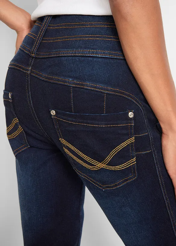 Corrigerende bootcut jeans, high waist, bonprix