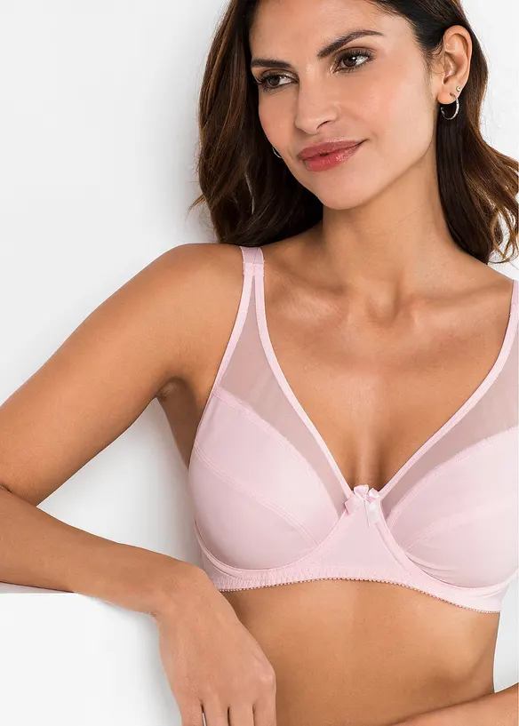 Beugel bh met mesh (set van 2), bonprix