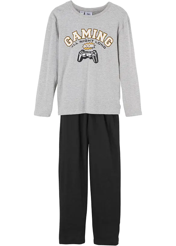 Pyjama met katoen (2-dlg. set), bonprix