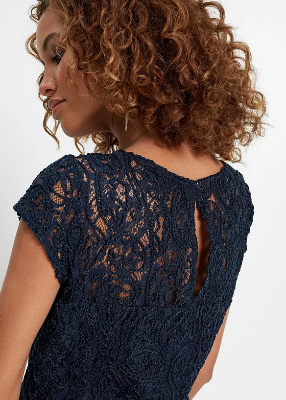 Blouse van koordkant, bonprix