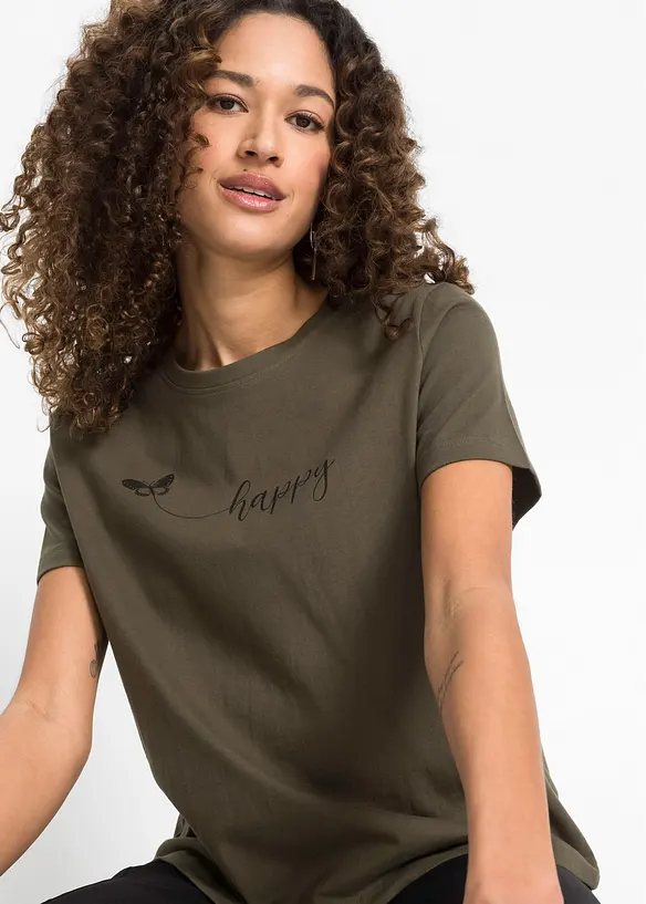 T-shirt van katoen, bonprix
