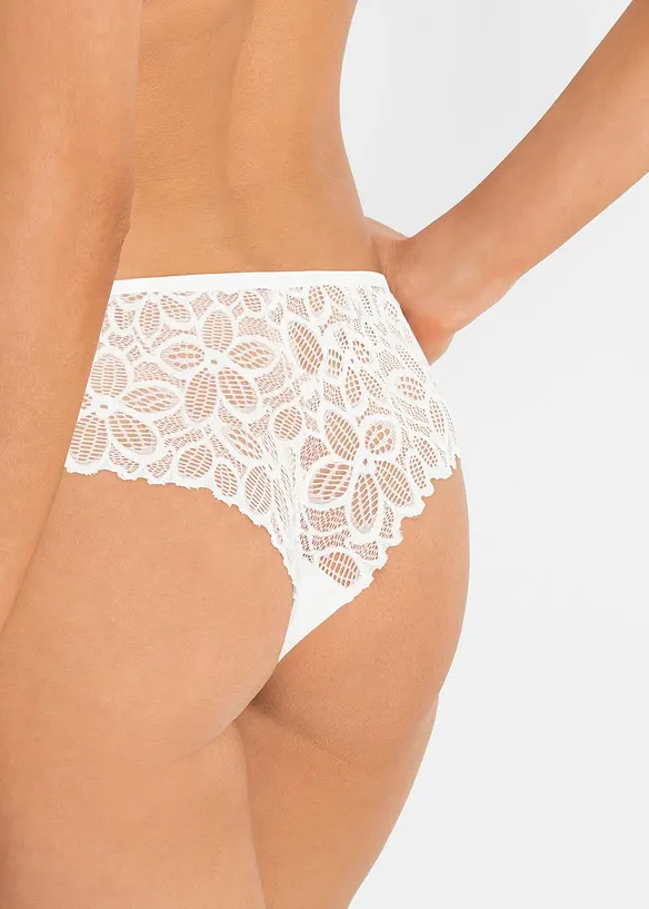 Brazilian slip van sierlijk kant, bonprix
