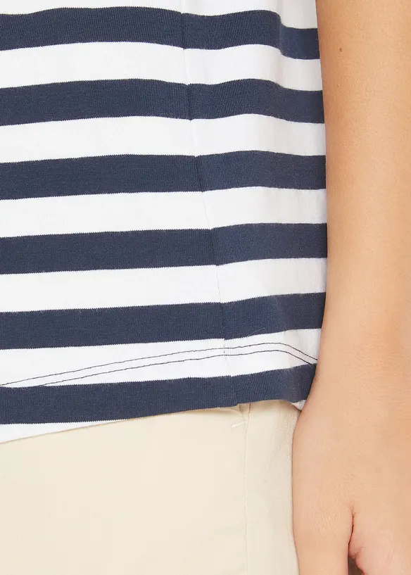 Shirt met boothals, bonprix