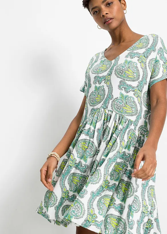 Shirtjurk in een soepele viscose-eleastanmix, bonprix