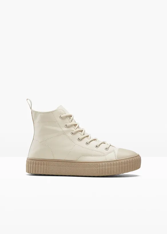 High top plateau sneakers, bonprix