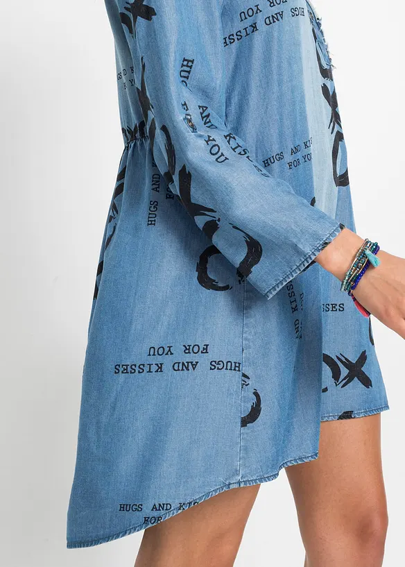 Jurk van soepel Lyocell, bonprix