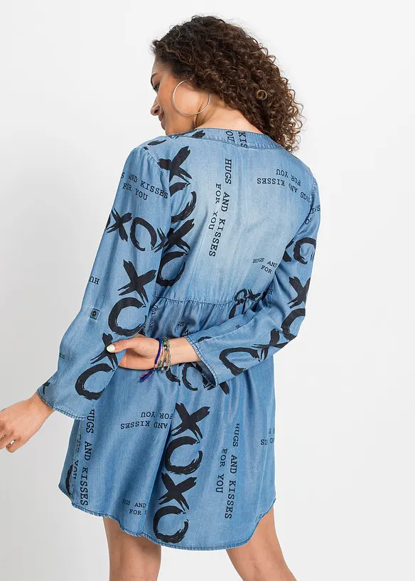 Jurk van soepel Lyocell, bonprix
