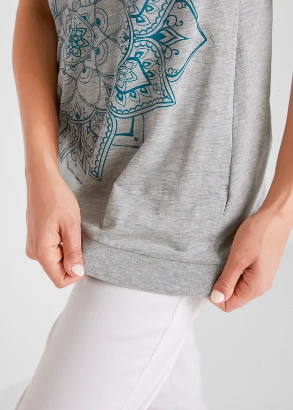 Tanktop van lichte jersey, bonprix