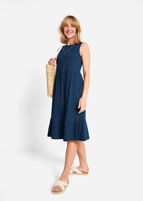 Jersey jurk van puur katoen, bonprix