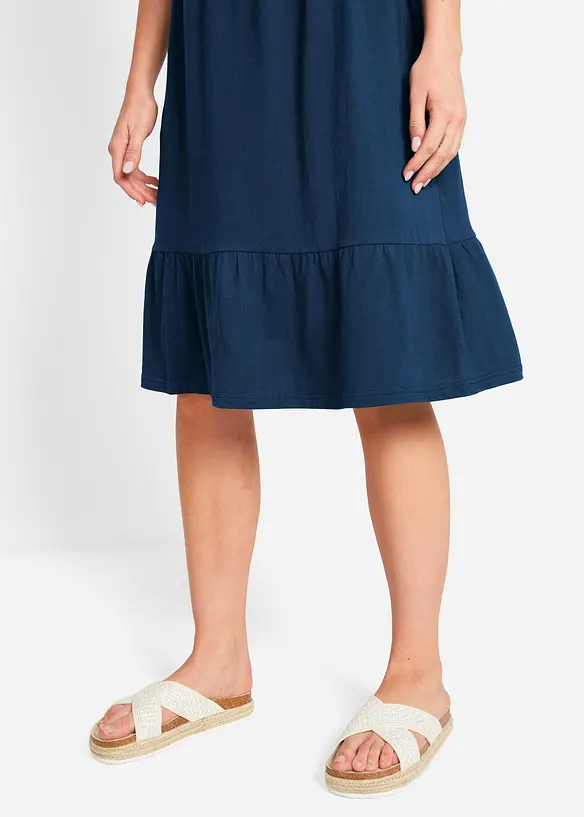 Jersey jurk van puur katoen, bonprix
