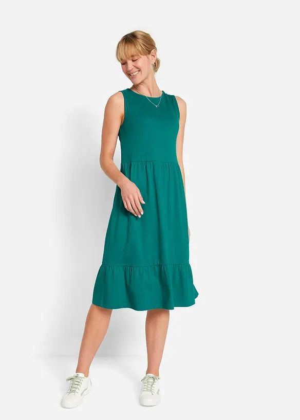 Jersey jurk van puur katoen, bonprix