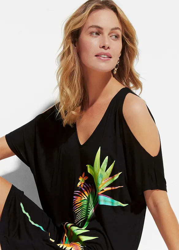 Strandjurk van soepele viscose, bonprix