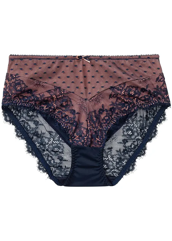 Maxislip met sierlijk kant, bonprix