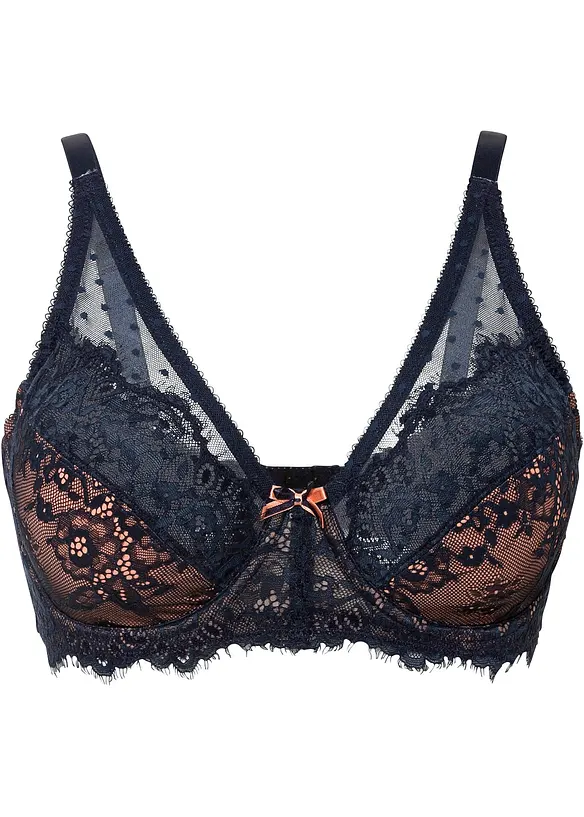 Minimizer bh met sierlijk kant, bonprix