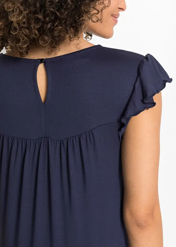 Midi jurk van viscose, bonprix