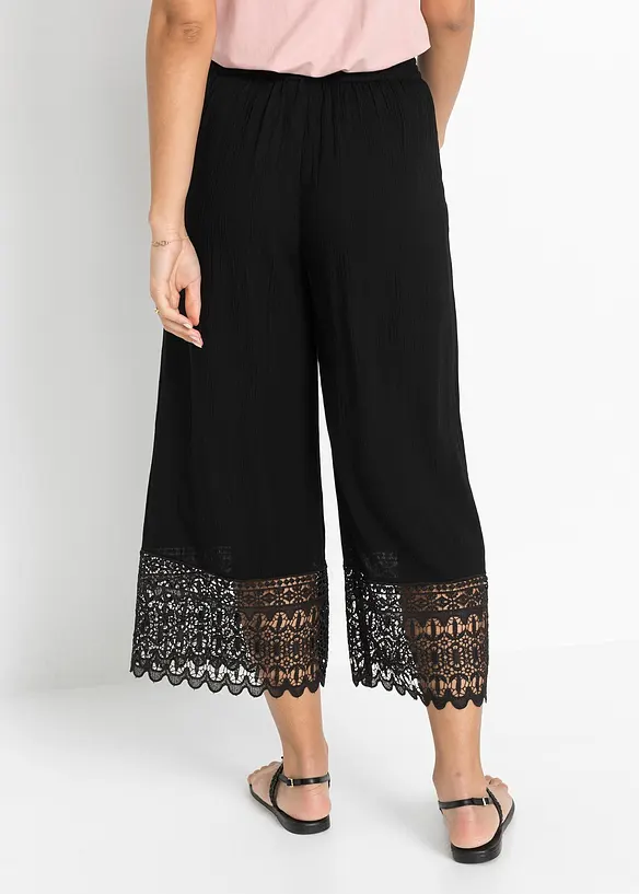 Culotte met kant, bonprix