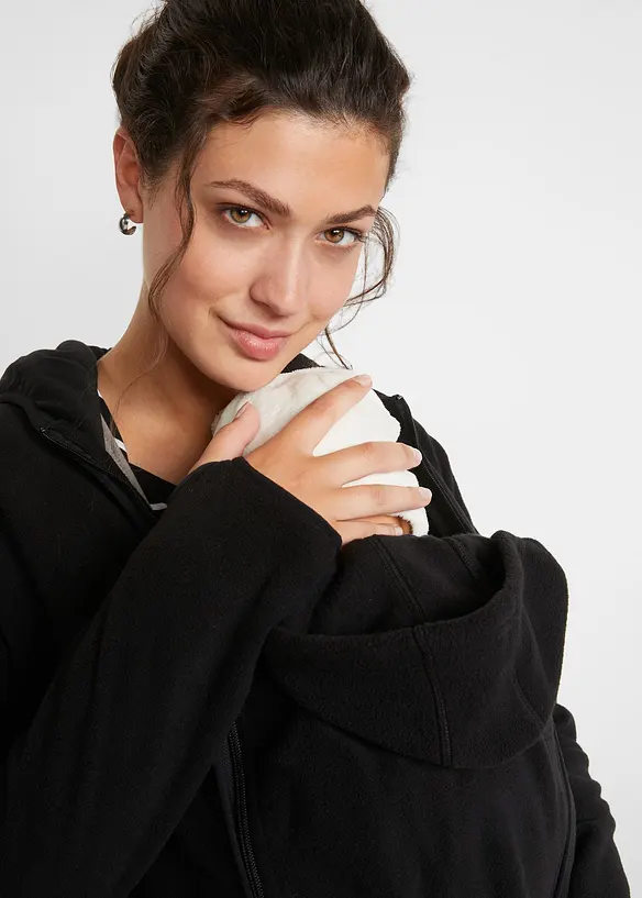 Fleece zwangerschapsvest / draagvest, bonprix