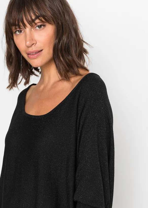 Gebreide jurk van soepele viscose, bonprix