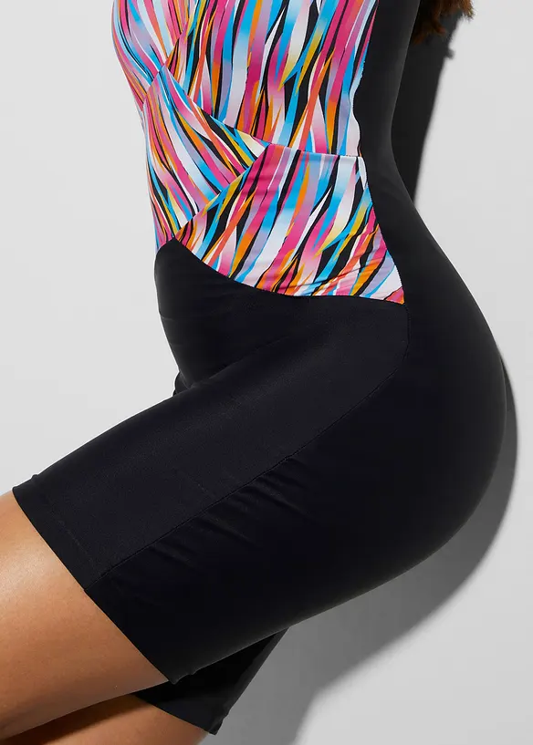 Corrigerend badpak met pijpjes, licht corrigerend, bonprix