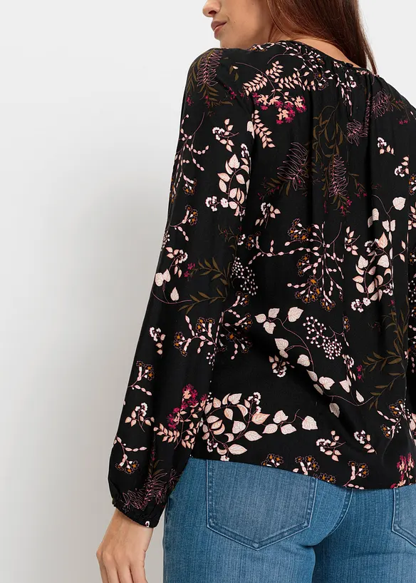 Blouse van viscose, bonprix