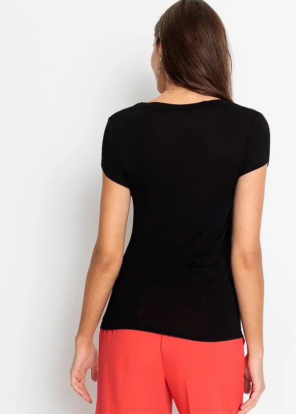 Shirt van zachte viscose, bonprix