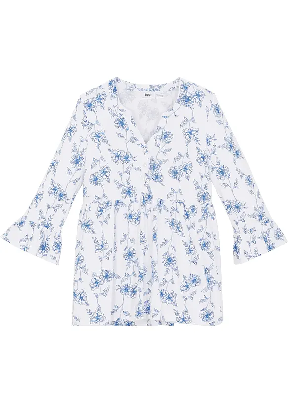 Meisjes shirt tuniek in een viscosemix, bonprix