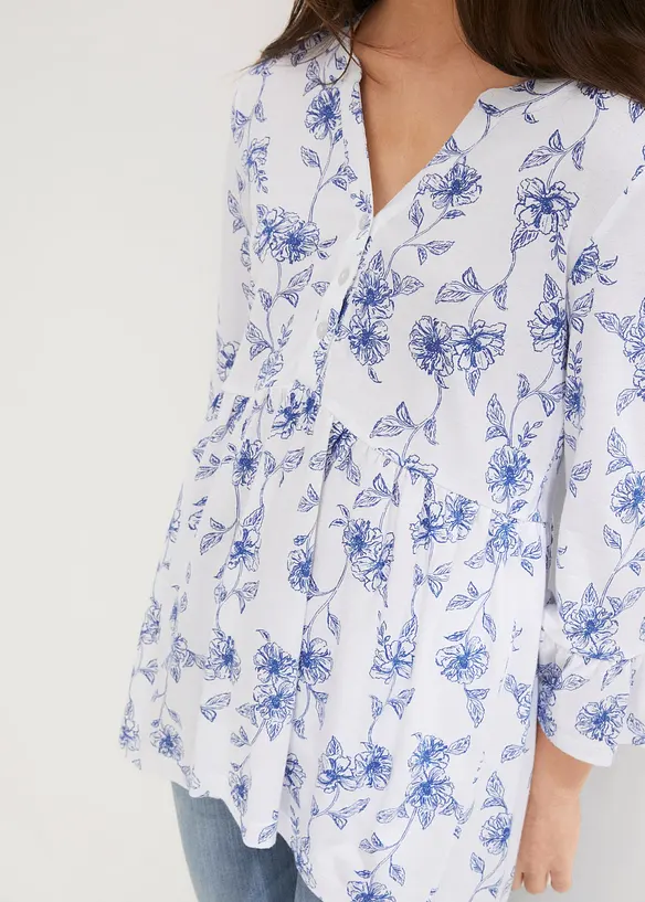 Meisjes shirt tuniek in een viscosemix, bonprix