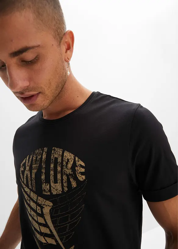 T-shirt van biologisch katoen, bonprix