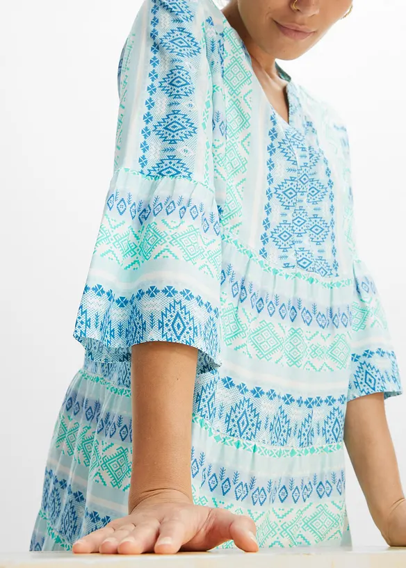 Tuniekjurk van soepele viscose, bonprix
