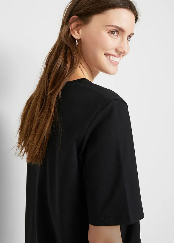 Oversized shirtjurk van katoen (set van 2), bonprix