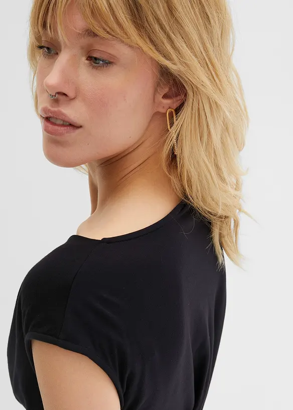 Top met watervalhals, bonprix